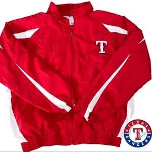 Texas Rangers Major League Baseball Zip Coat